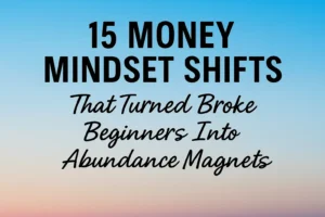 money mindset shift