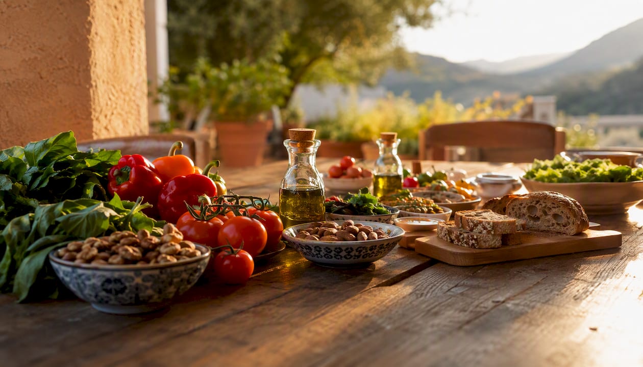 Mediterranean diet ingredients promoting brain health