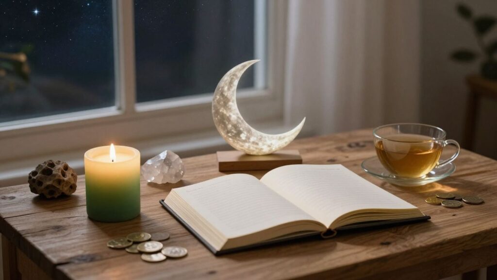 Abundance ritual for new moon: A grounded step-by-step guide
