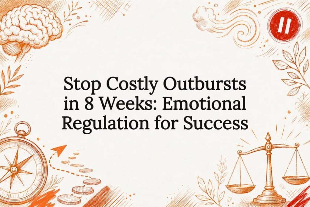 Decorative emotional regulation title card
