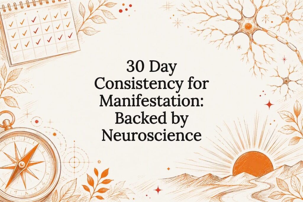 Decorative 30-day neuroscience title card illustration