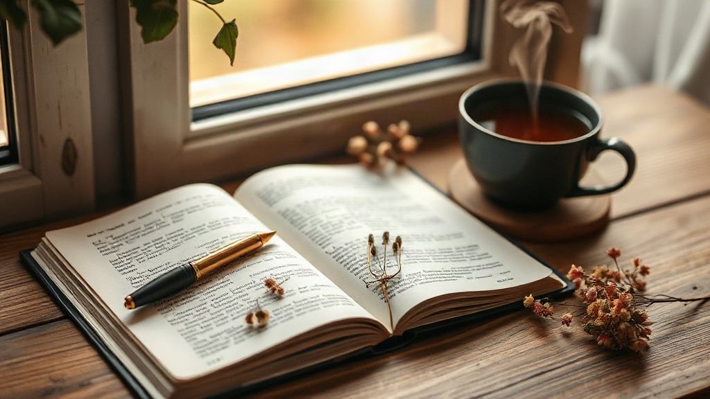 Tracking Angel Numbers in a Journal An open journal and fountain pen in morning light, logging the angel numbers you keep seeing