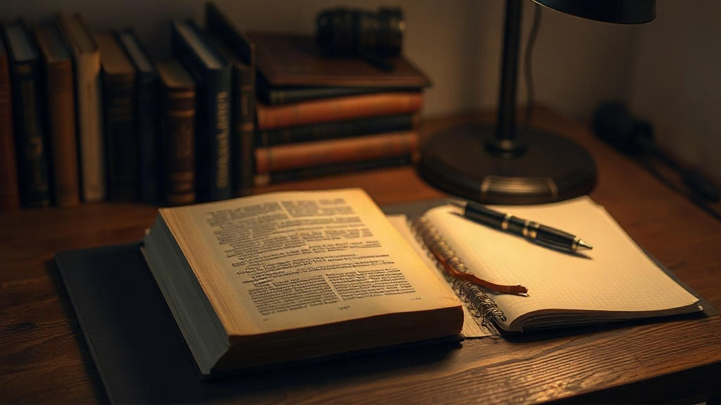 A worn paperback beside an open notebook and pen, showing how to read law of attraction books so they work