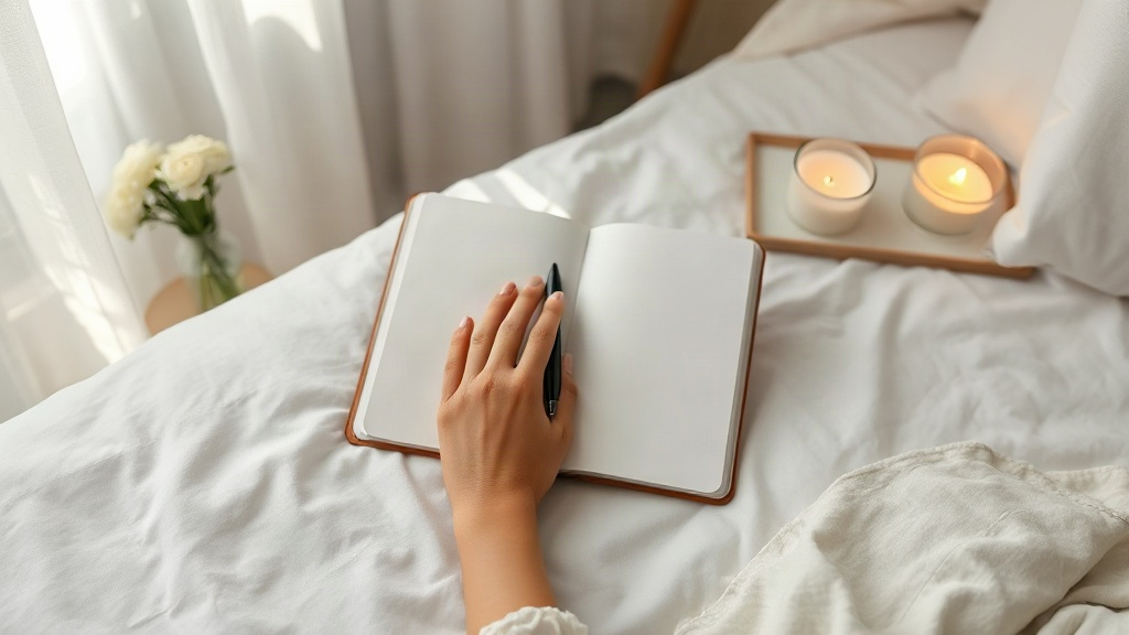 Positive Affirmations for Women Woman's hands holding an open journal in morning light while choosing positive affirmations for women