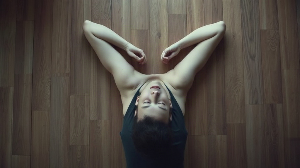 Indoor Grounding A person lying flat on the floor as an indoor grounding technique for earth magic