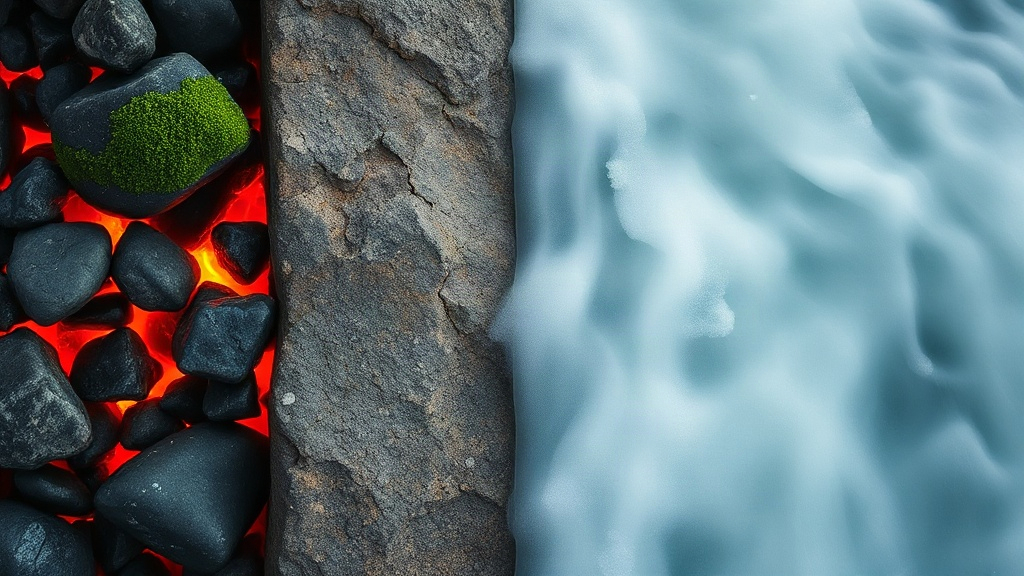What Each Element Is Like Embers, stone, mist, and water textures together, showing what each zodiac element sign is like