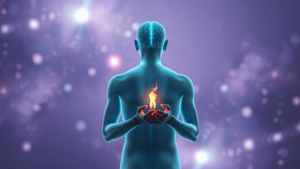 Keep Willpower Strong Figure tending a small flame with a glowing brain, showing how to keep willpower strong for life and manifest steadily