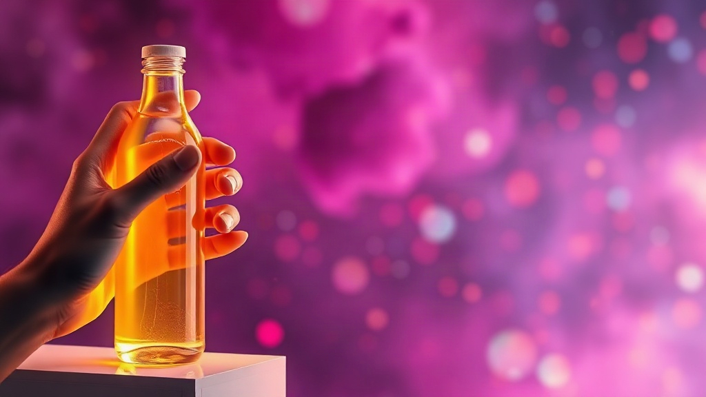 Stock Your Shelf Translucent hand placing a glowing bottle on a shelf, showing how to stock your inner shelf one quiet win at a time