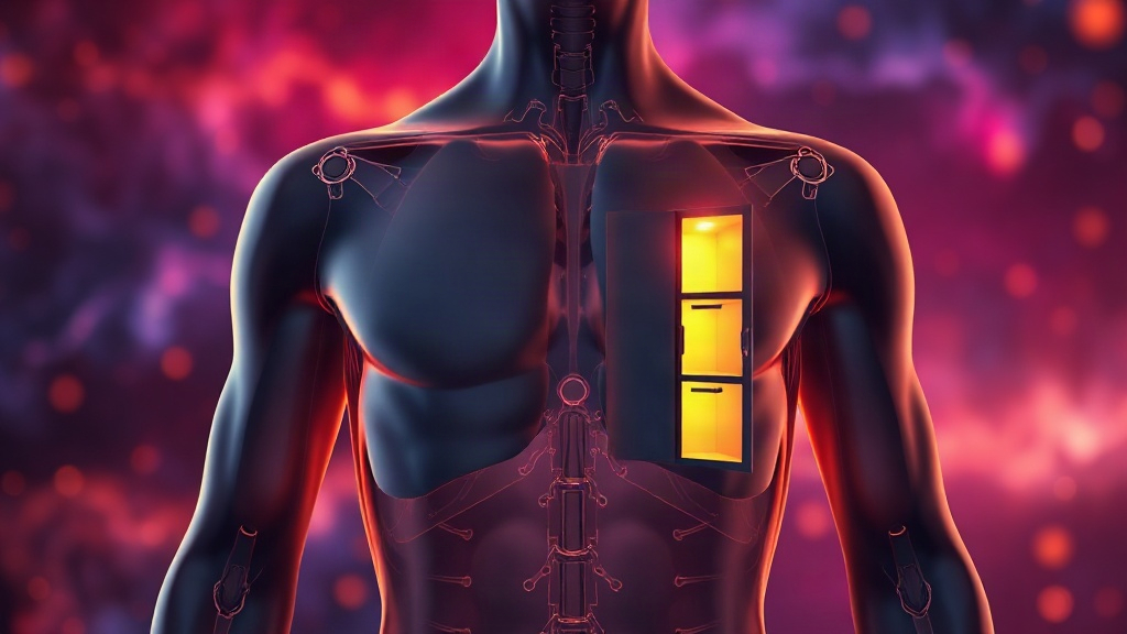 Translucent torso with closed cupboards of light and a few open, showing the locked fears we keep hidden